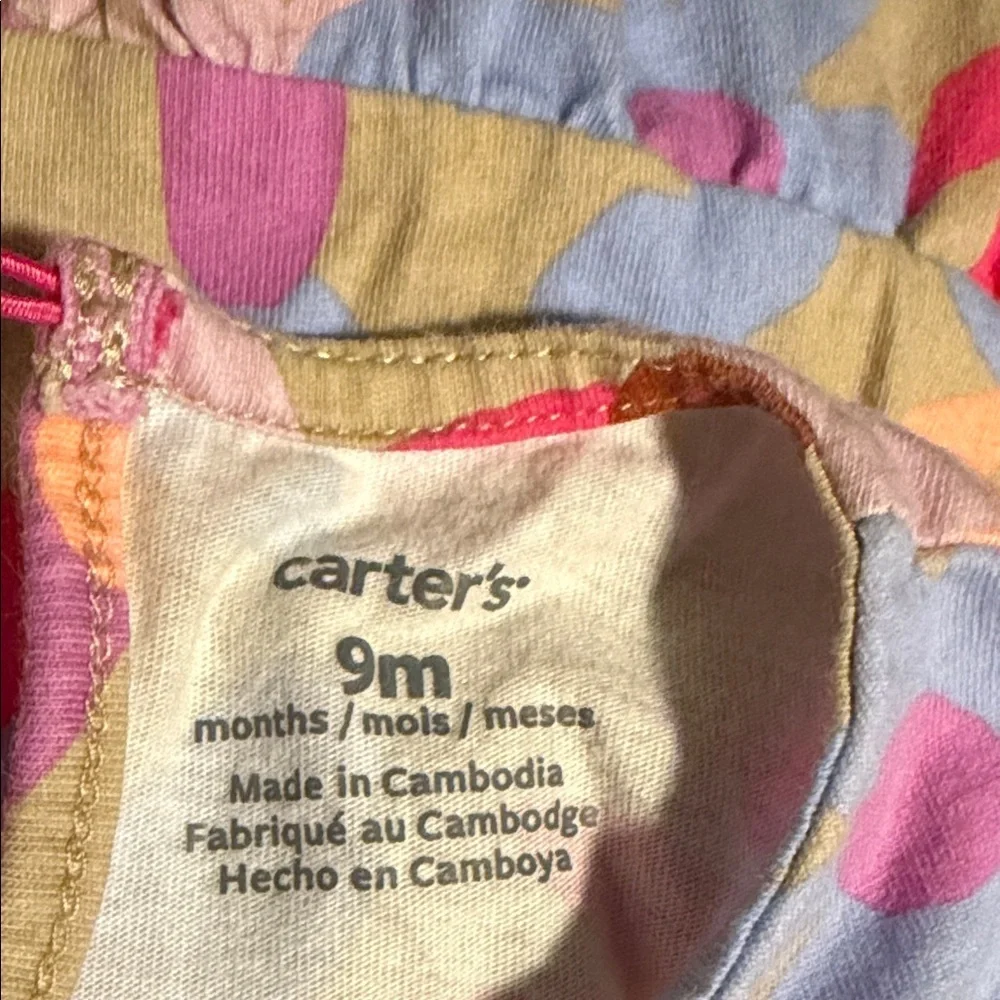Carter's Colorful Baby Dress with Bloomers